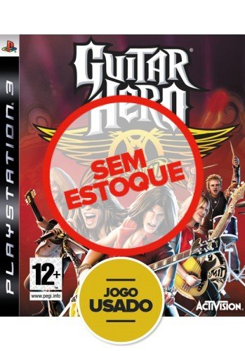 Guitar Hero Aerosmith - PS3 ( Usado )
